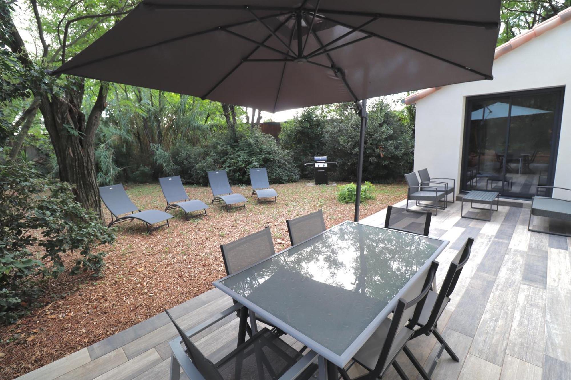 Gites Avec Piscine Et Jacuzzi Au Mas De Cadoule Saint-Just  Zimmer foto
